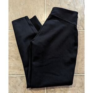 Spanx SZ PXS By Sara Blakely Black Leggings Women's Stretch Low-Rise 0965